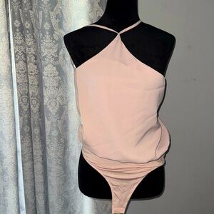LULU’S PINK BODYSUIT IN SIZE MEDIUM